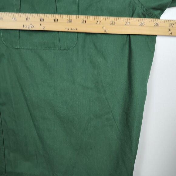 Bass Pro Shops Button-Up Shirt Men's XLT Green Embroidered Logo Short Slvs - Picture 5 of 9
